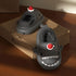 Sharkicks Basic - Winter Santa Heel-covered Shark Slippers